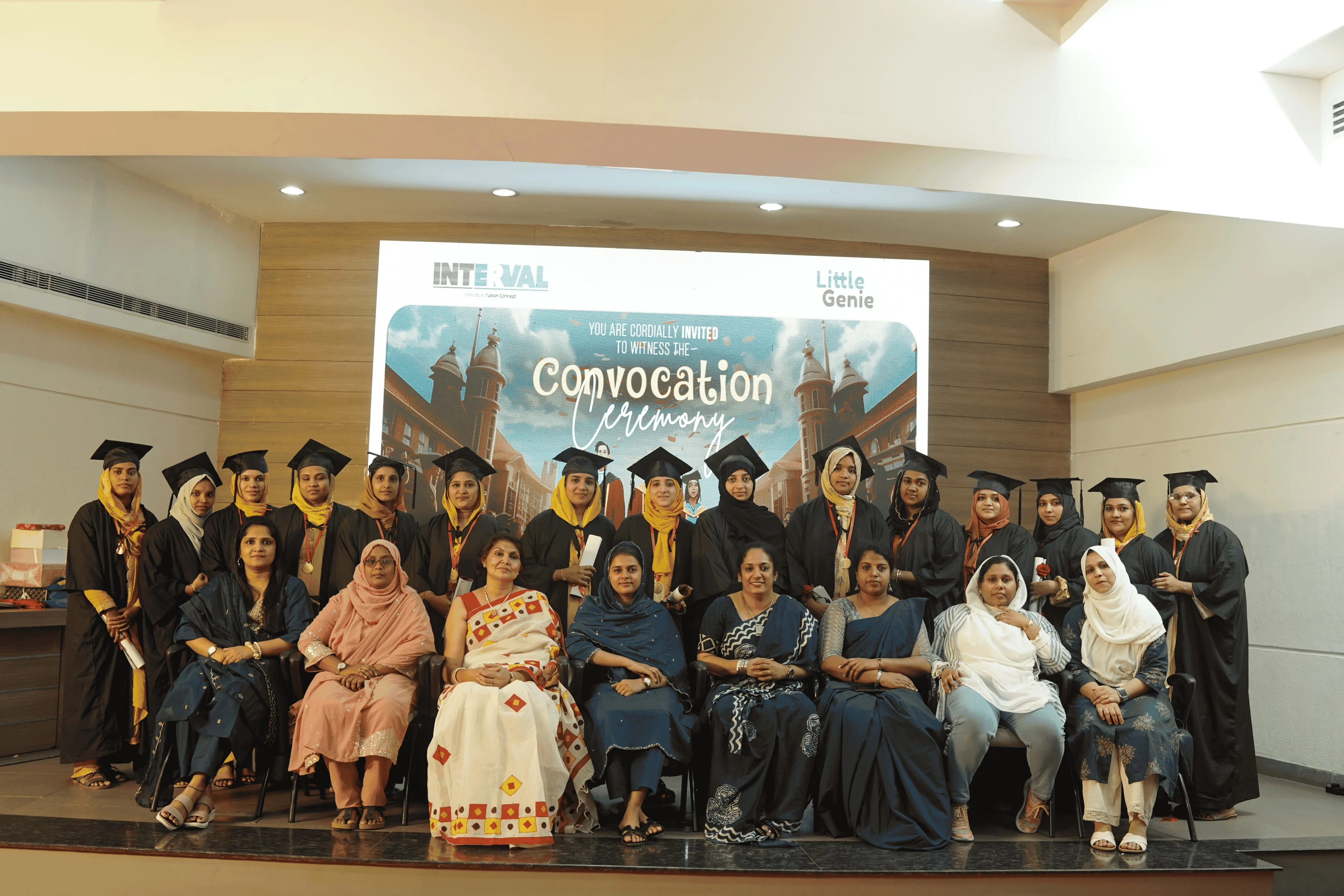 Convocation ceremony of Interval's ECPC(Montessori teacher training course)