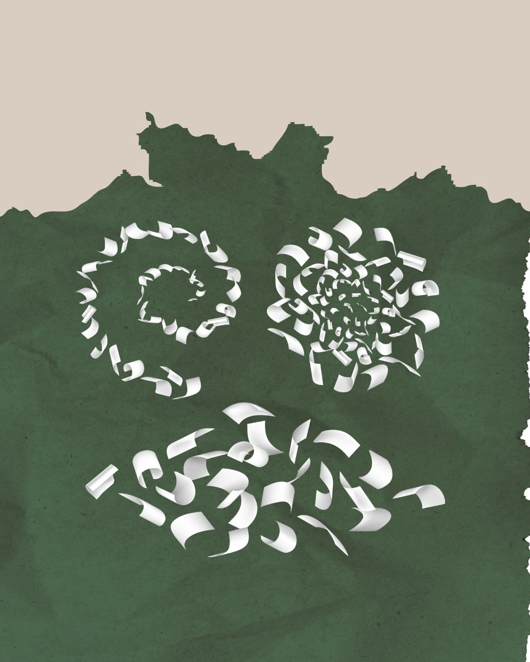 Spinning Paper Tops Paper craft ideas for kids with paper