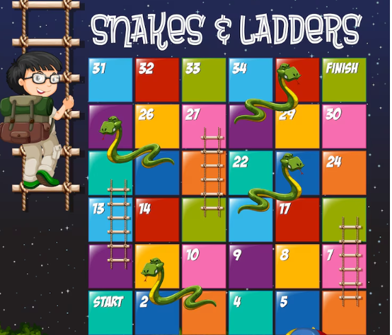 Snakes and ladders